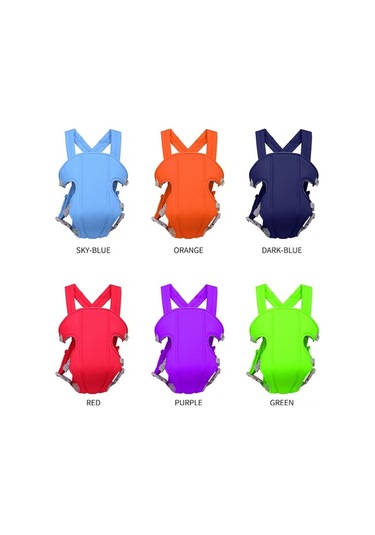 Pazly 3-16 Ay Ergonomik Bebek Taşıyıcı Ön/arka Dönük Mesh Kanguru Mor Mor