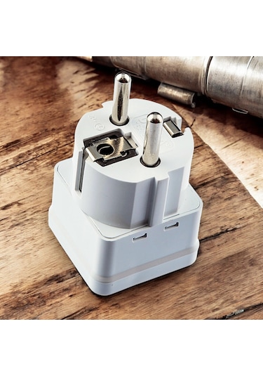 Tek-iş Seyahat Adaptörü Türk Erkek Fişli Universal Ingiliz Amerikan Fiş Çevirici Priz Dönüştürücü