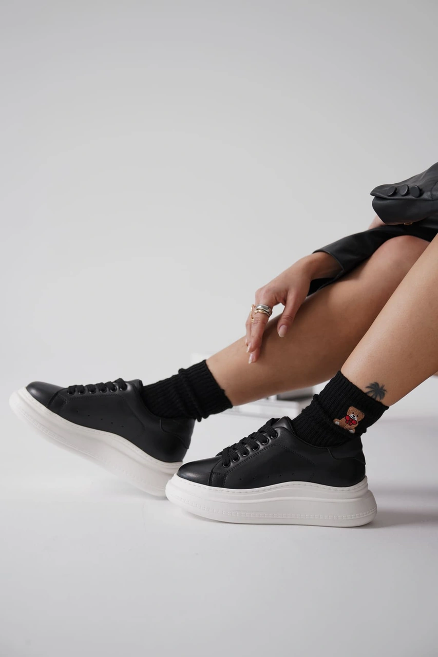 Kocadal Kocadal Bella Siyah Kadın Spor Ayakkabı Muhtelif