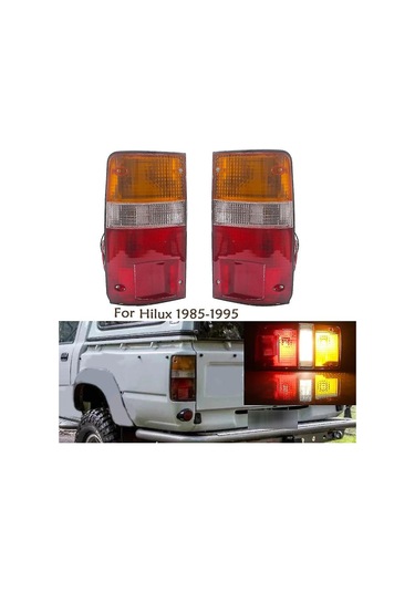 Suofeng Toyota Hilux Mk3 1989-1995 Sağ Arka Fren Lambası - Direk Değişim, Dayanıklı Abs+pc Malzeme, Uyumlu Ln Rn Pickup