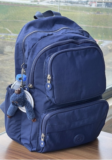 Nemo Group Sırt Çantası Lacivert Krinkıl Kumaş Suya Dayanıklı Lacivert