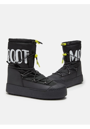 Bot Kar Erkek 80d2440080-n001 Moon Boot Mtrack Polar Nylon Black Siyah