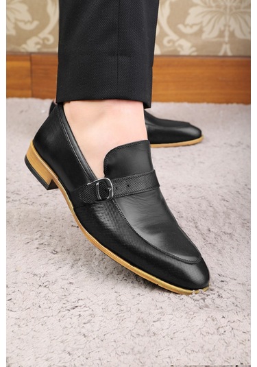 Ducavelli Fiela Hakiki Deri Erkek Klasik Ayakkabı, Loafer Klasik 001