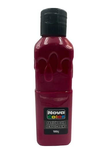 Nova Color Akrilik 180 Gr Magenta Kırmızı Çok Renkli