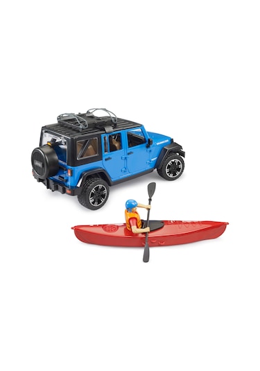 Bruder Jeep Wrangler U. Rubicon, Kano Ve Sürücü Renkli