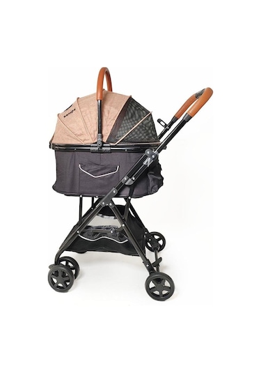 Zampa Bottas Kedi & Köpek Arabası Haki 48x80x99 Cm