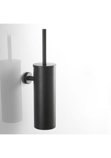 Banyo Tuvalet Fırçası Tutucu Mat Siyah, Paslanmaz Çelik Tuvalet Fırçası Duvara Monte Banyo Depolama Ve Organizasyon Tuvalet Fırçası Tutucular Altın