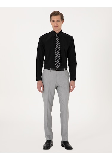 Pierre Cardin Erkek Siyah Gömlek Basic 50316734-vr046 Siyah