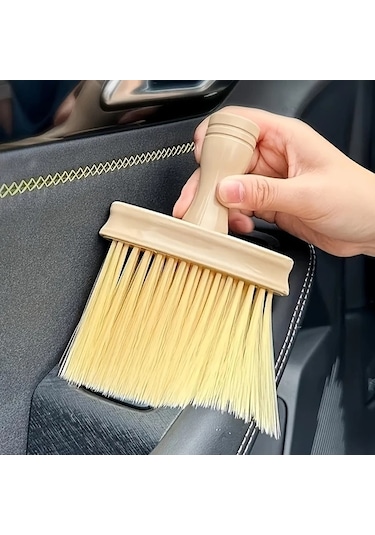 Willowhaven 1 Adet Manuel Toz Alma Fırçası: Ergonomik Sap, Çıkarılabilir Başlık, Çok Yüzeyli Ev Ve Araç Temizliği İçin