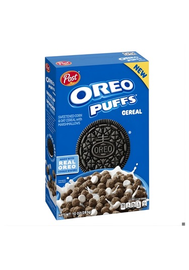 Post Oreo Puffs Cereal 283g
