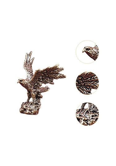Suntek Kartal Heykelciği Koleksiyon Hediye El Sanatları Antika 4,7x6 Cm