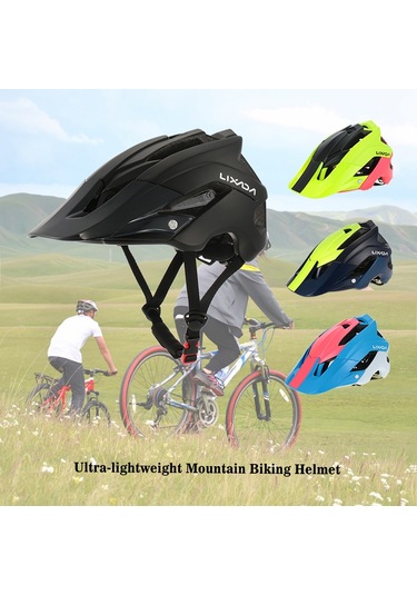 Lixada Jc-006 Dağ Bisikleti Kaskı Mat Siyah