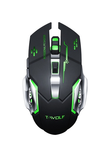 Cbtx Q13 Şarj Edilebilir Sessiz RGB Arka Işıklı Kablosuz Oyun Faresi