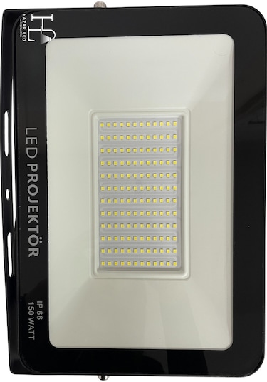 12-24 Volt 150 Watt Tablet Projektör Beyaz Smd Led Projektör
