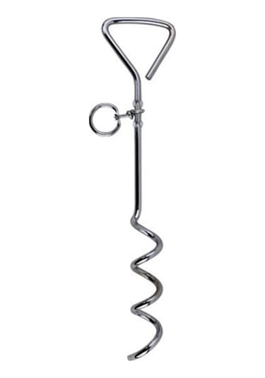 Pawise  Spiral Şeklinde Tasma Bağlama Kazığı 8mm x 41 Cm