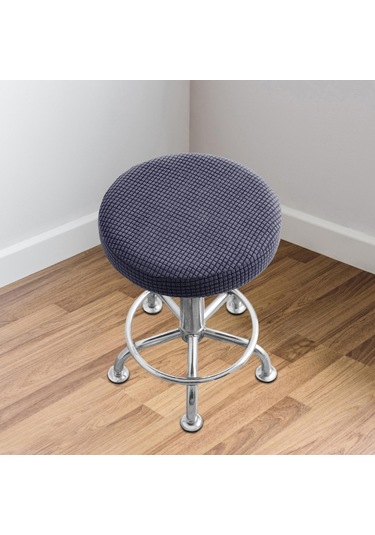 Suntek Magideal Bar Taburesi Kapakları Minderleri Dia.12 14" Mavi gri