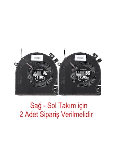 Hp Victus 15-fa 15-fb 15t-fa Serisi Notebook Cpu, Gpu Fanı 1 Adet / Fan777
