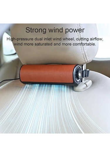 Yifomall "3 Kademeli Usb Araç Koltuğu Soğutma Fanı - Hızlı Hava Sirkülasyonu İle Konforlu Sürüş"