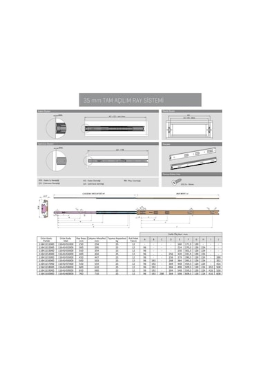 Fivestar Teleskopik Ray 35x500mm Takım Gri