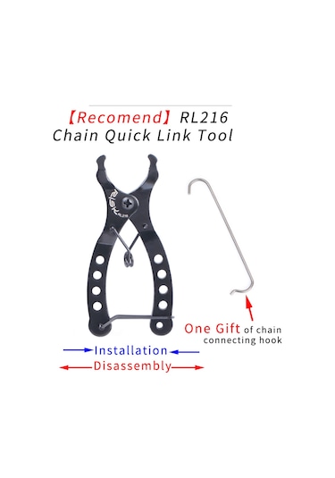 Mtb Bisiklet Mini Çelik Zincir Hızlı Bağlantı Kurulum Aracı Çok Renkli