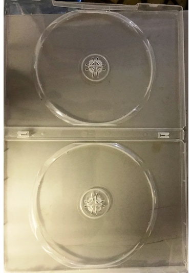 İkili Boş Dvd Kutusu 5ad Şeffaf 14mm Sırt Kalınlığı Avrupa