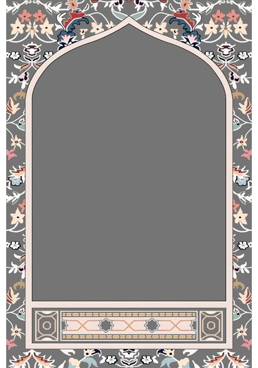 Diz Acıtmayan Yumuşak Süngerli Seccade Ve Namazlık Gri