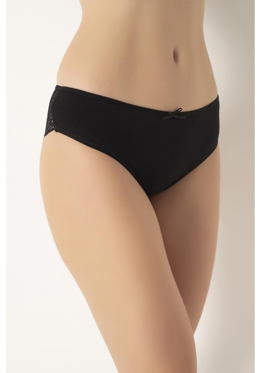 Kadın Dantelli 4'lü Paket Karışık Renk Külot Asorti-1 C7t0n0o408 001