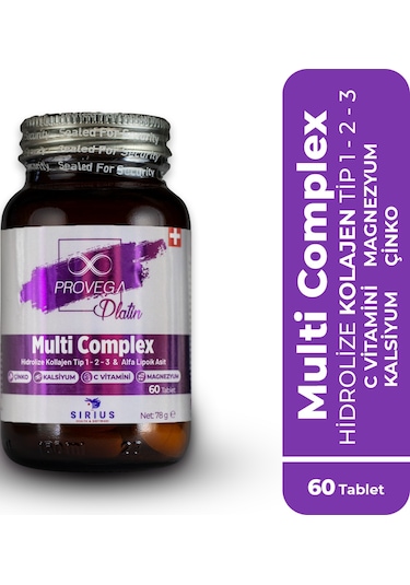 Provega Platin Multi Complex Hidrolize Kolajen 60 Tablet