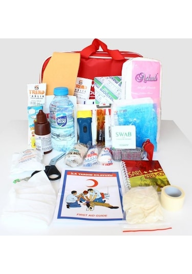 Acil Durum Deprem-Zelzele-Afet Ilk Yardım Çantası Seti