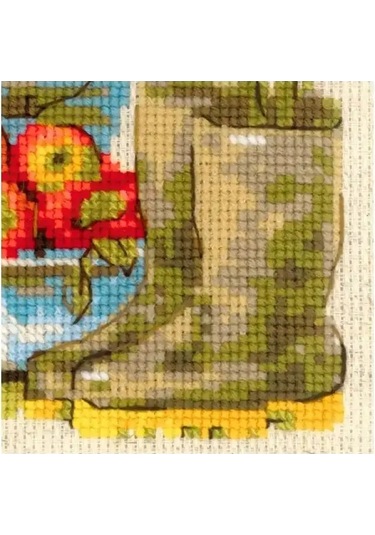 Rıolıs Damalı Sonbahar Nakış Seti 20x30 Cm 1657 261242919