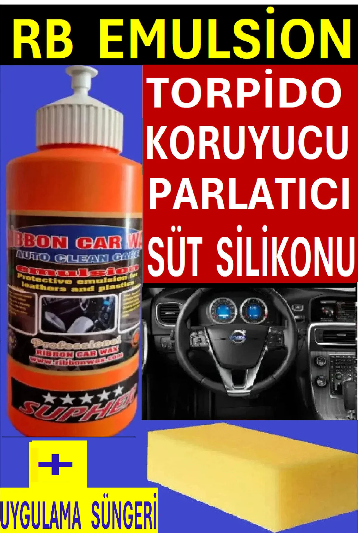 Rb Emulsion Torpido Parlatıcı Plastik Koruyucu Süt 1 Lt