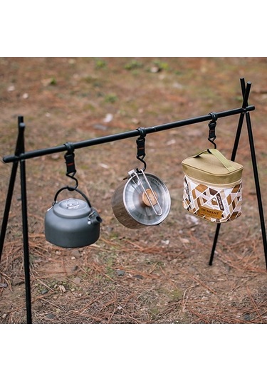 Tongxida 7 Parça Baharat Saklama Seti - 3 Plastik Şişe + 4 Cam Kavanoz - Taşınabilir Oxford Kumaş Çanta Yeşil Yeşil