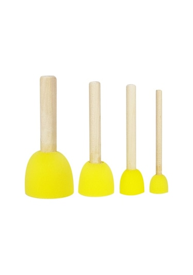 Ponpon Fırça Seti Set 4 lü