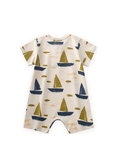 Cigit Desenli Tulum 0-4 Yaş Ekru Ekru