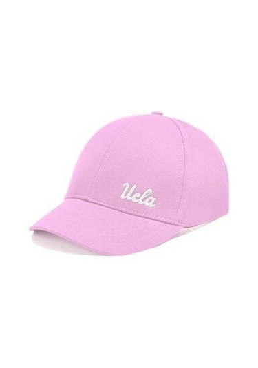 Ucla Jenner Pembe Baseball Cap Nakışlı - Unisex Şapka Pembe