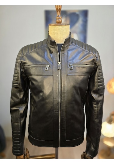 Always Leather Model Usta İşi Özel Dikim Hakiki Deri 1803340034 Siyah