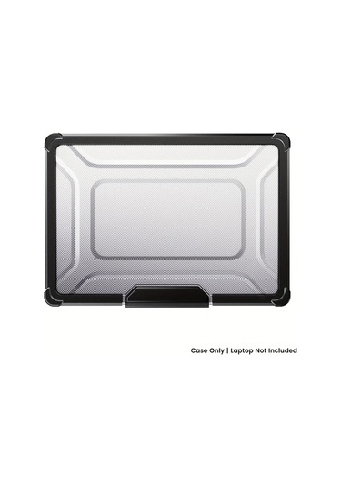 Xuweiwei Macbook Uyumlu Air 15 3 İnç 2023 Siyah İçin Premium Hibrit Laptop Kılıfı Silikon Pc Darbeye Dayanıklı Siyah