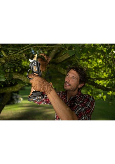 Worx WG330E 20V 2.0 Ah Li-İon Tek Akülü Profesyonel Kömürsüz Dal Budama Makası