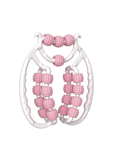 Masaj Silindiri Relax Silindiri 20 Tekerlek Tüp Şeklinde Cihaz Kol Bacak Masajı Golf Dirseği Boyun Bacak İçin Dairesel Bacak Kelepçeleri Vad Blau Çok Renkli