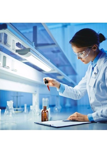 Amber Cam Şişe 100Ml Siyah Kapak Cam Damlalıklı