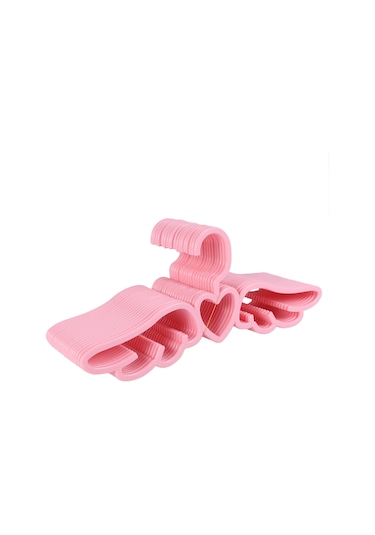 Xiaaokeji 20 Adet Yeni Tasarım Fly Angel Plastik Elbise Askısı, Pembe Sevgi Dolu Kalp Pembe