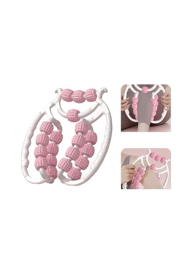 Carrier- Masaj Silindiri Buzağı Kas Gevşetme 20 Pembe Açık Pembe,hızlı Relaks Masaj Cihazları,renpho Masaj 10020439 Beyaz
