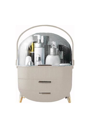 House By House Çekmeceli Makyaj Kozmetik Düzenleyici Organizer Cappuccino