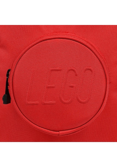 LEGO 20206b-0021 1x1 Lego Yapım Parçası Çocuk Sırt Çantası - Kırmızı