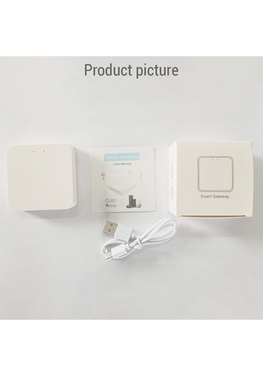 Ximistore9 Tuya Cihazları İçin Zigbee 3.0 Akıllı Ağ Hub'ı, Alexa Ve Google Home İle Ses Kontrolü, 2.4ghz Wifi Desteği, 128 Alt Cihaz Bağlantısı Tyzg1