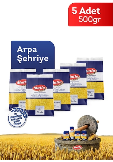 Arpa Şehriye / Arpa Şehriye 500g - 5 Paket