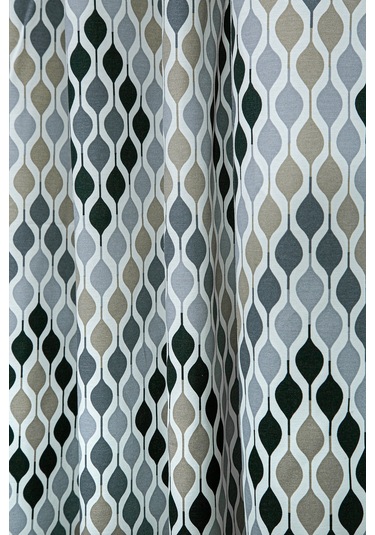 Duck Halkalı Fon Perde Gri 140x260 Gri