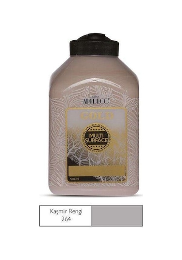 Artdeco Gold Multi Surface Saten Akrilik Boya 500 Ml Kaşmir 264