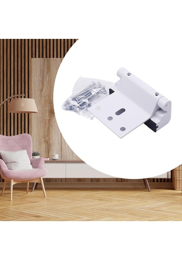 Homyl Ev Güvenlik Kapı Kilidi 800 Lbs Ofis Için Çocuk Beyaz