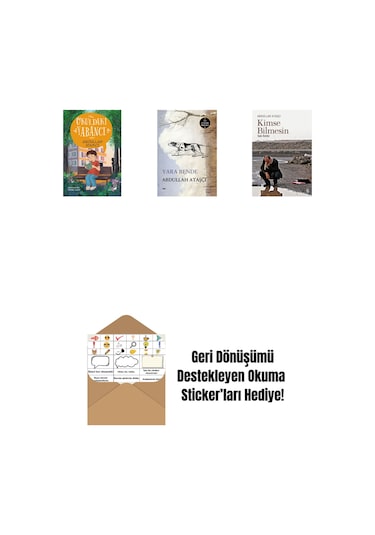 Okuldaki Yabancı + Yara Bende + Kimse Bilmesin + Okuma Sticker'ları